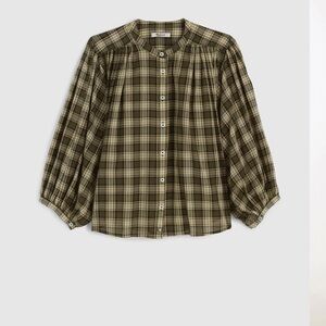 NWT Madewell Balloon Sleeve Top Size Small